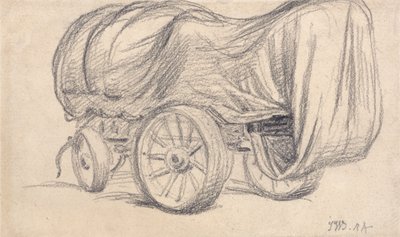 A Broad-Wheeled Road Wagon by James Ward